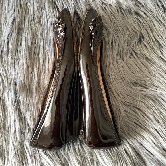 LOEFFLER RANDALL patent ruffle flats - Picture 8 of 11